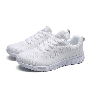 Sneakers Lace-Up Rubber Fashion Mesh